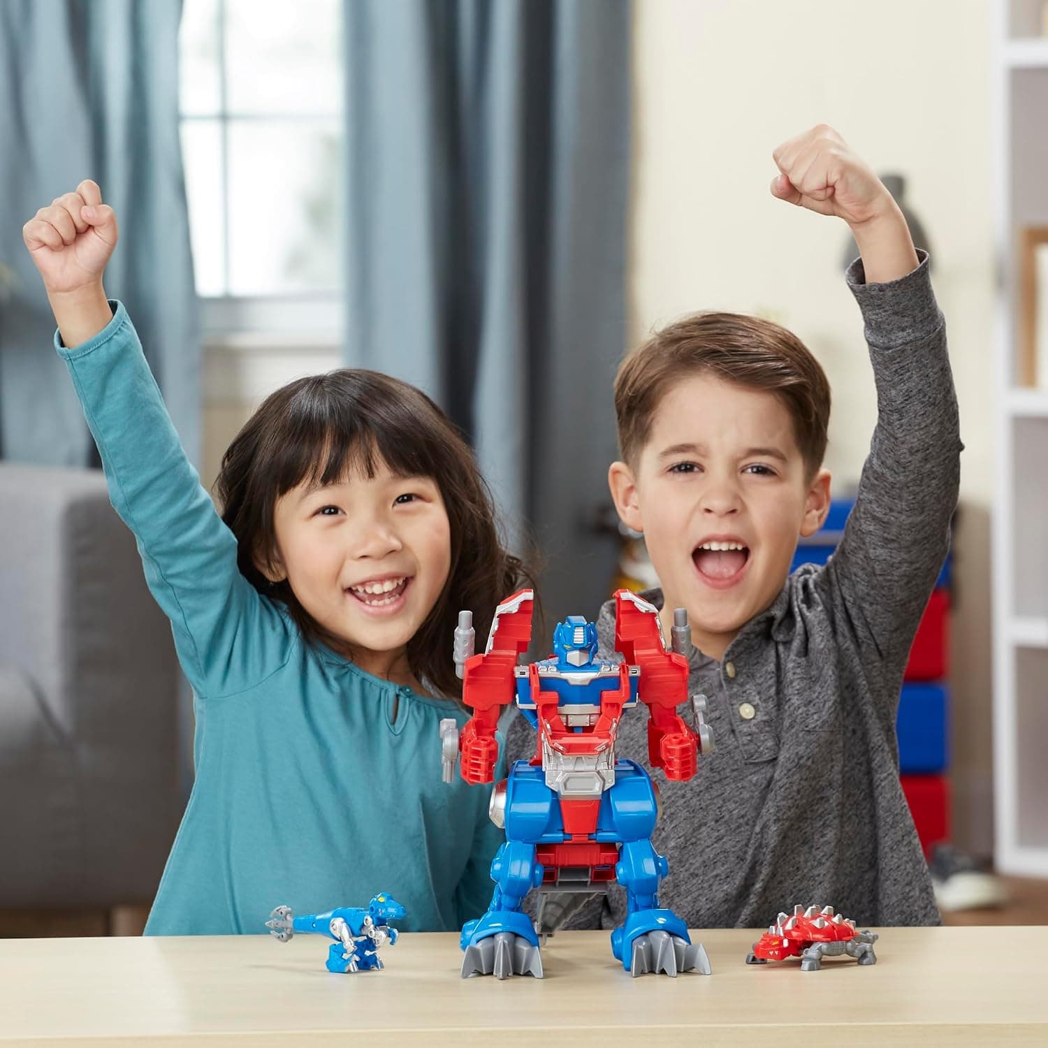 فیگور اکشن اسباببازی Transformers برای کودکان مدل Rescue Bots Knight Watch Optimus Prime فیگور اکشن اسباببازی Transformers برای کودکان مدل Rescue Bots Knight Watch Optimus Prime