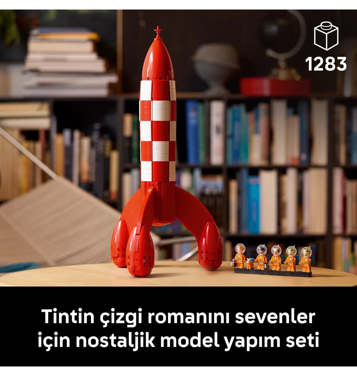 لگو Ideas Tintin Ay Roketi دکوراتیو بزرگسالان ۱۲۸۳ قطعه مدل 21367 لگو Ideas Tintin Ay Roketi دکوراتیو بزرگسالان ۱۲۸۳ قطعه مدل 21367