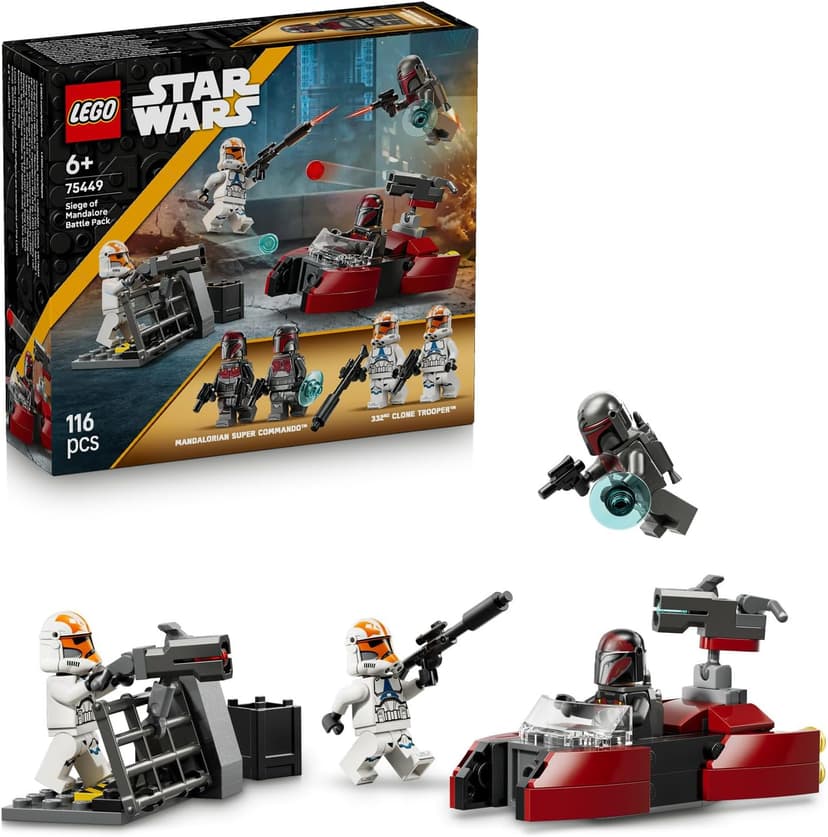 لگو 75449 Star Wars بسته نبرد محاصره Mandalore لگو 75449 Star Wars بسته نبرد محاصره Mandalore
