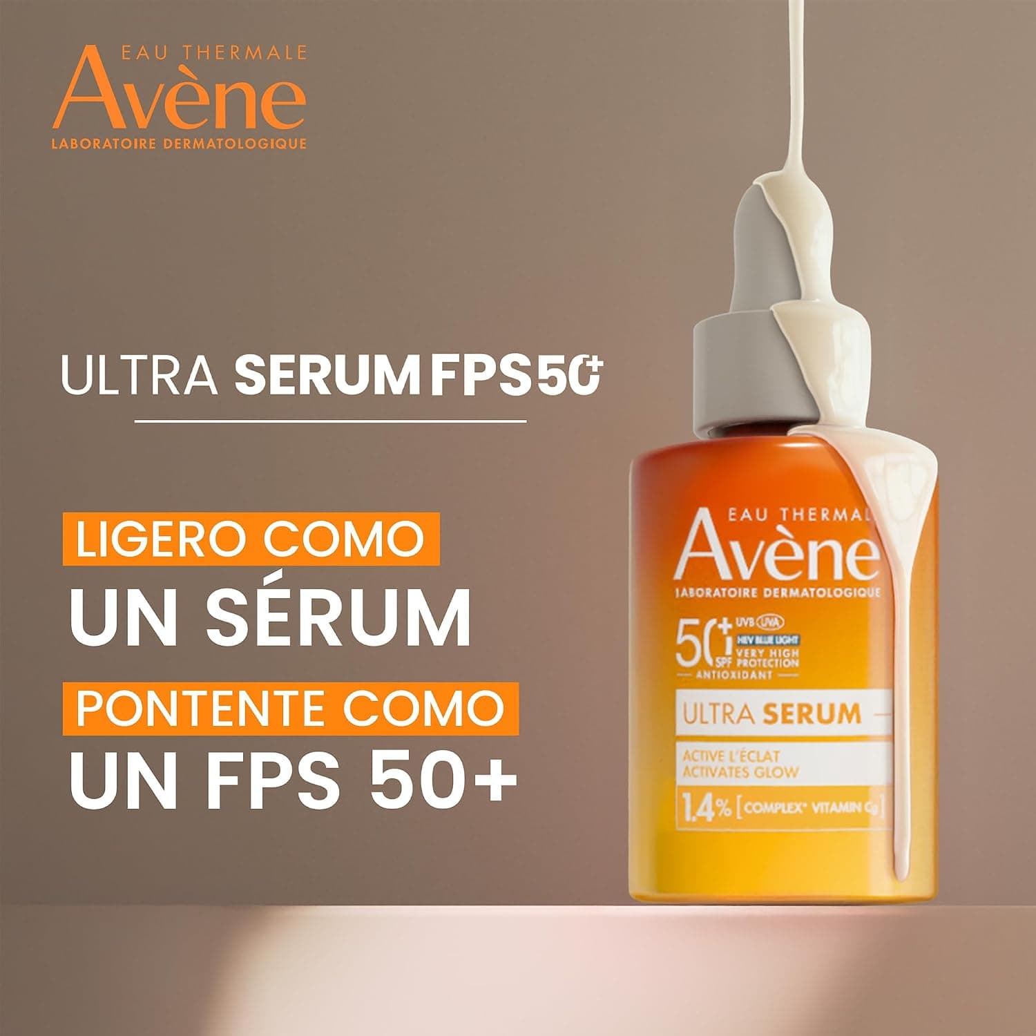 سرم ضد آفتاب Avene Ultra SPF 50+ روشنکننده ضد نور آبی 30 ML سرم ضد آفتاب Avene Ultra SPF 50+ روشنکننده ضد نور آبی 30 ML