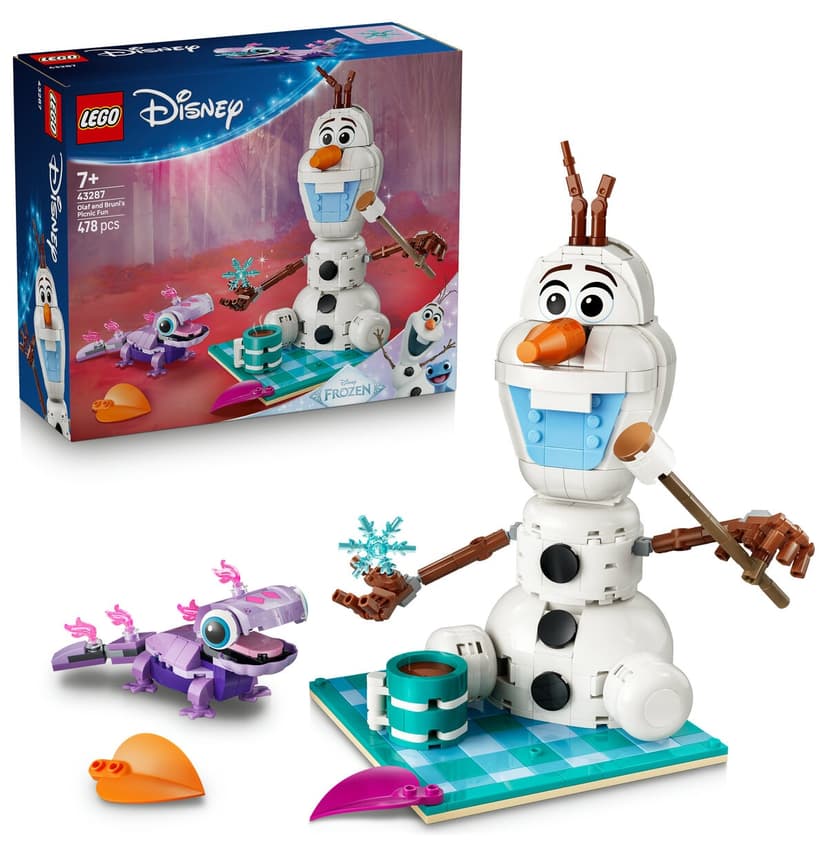 لگو Disney Princess با Olaf و Bruni پیکنیک مدل 43287 با ۴۷۸ قطعه لگو Disney Princess با Olaf و Bruni پیکنیک مدل 43287 با ۴۷۸ قطعه
