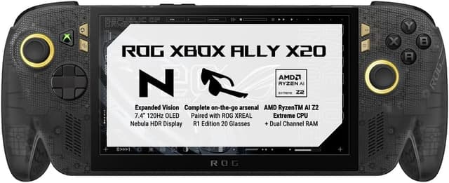 کنسول بازی دستی ASUS ROG Xbox Ally با هدست ROG PELTA مدل RC74XA-TW001W کنسول بازی دستی ASUS ROG Xbox Ally با هدست ROG PELTA مدل RC74XA-TW001W