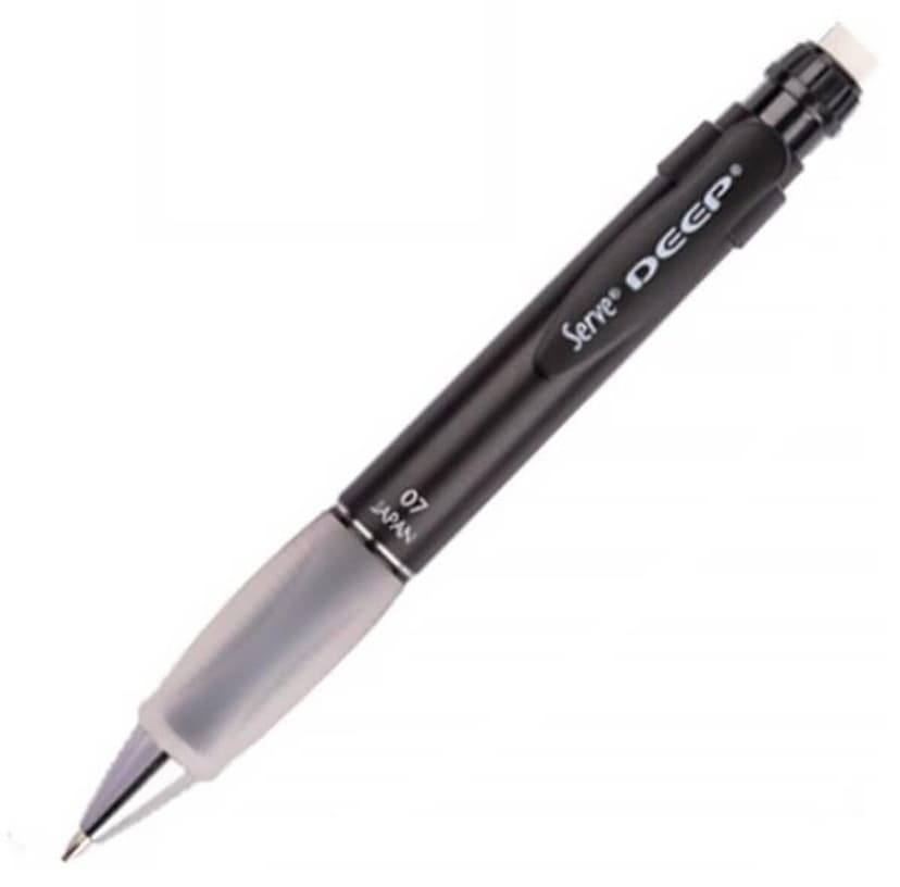 مداد نوکی Serve Deep متالیک مشکی 0.7 mm مداد نوکی Serve Deep متالیک مشکی 0.7 mm