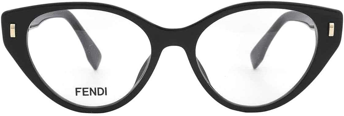 عینک زنانه FENDI Demo گربهای مدل FE50020I 001 53 عینک زنانه FENDI Demo گربهای مدل FE50020I 001 53