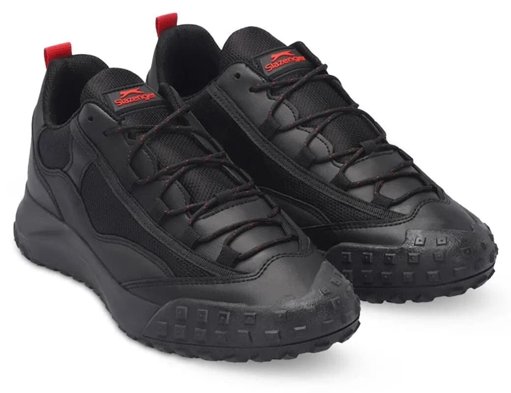 کفش روزمره یونیسکس Slazenger THERMO مشکی/قرمز Outdoor Casual Style کفش روزمره یونیسکس Slazenger THERMO مشکی/قرمز Outdoor Casual Style