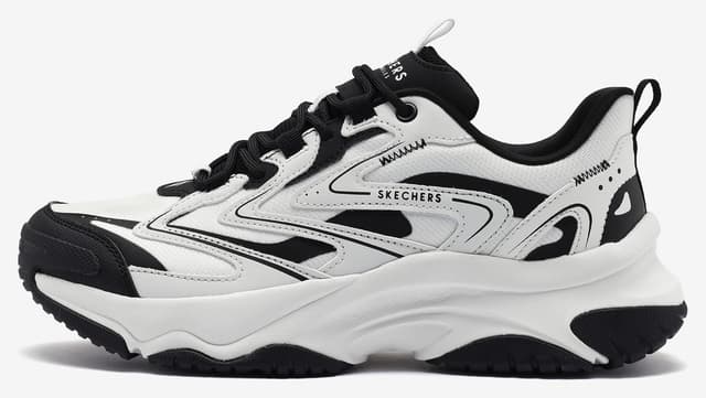 کفش کتانی زنانه Skechers سفید مدل MOONHİKER - APOGEE BLOOM 177592 WBK کفش کتانی زنانه Skechers سفید مدل MOONHİKER - APOGEE BLOOM 177592 WBK