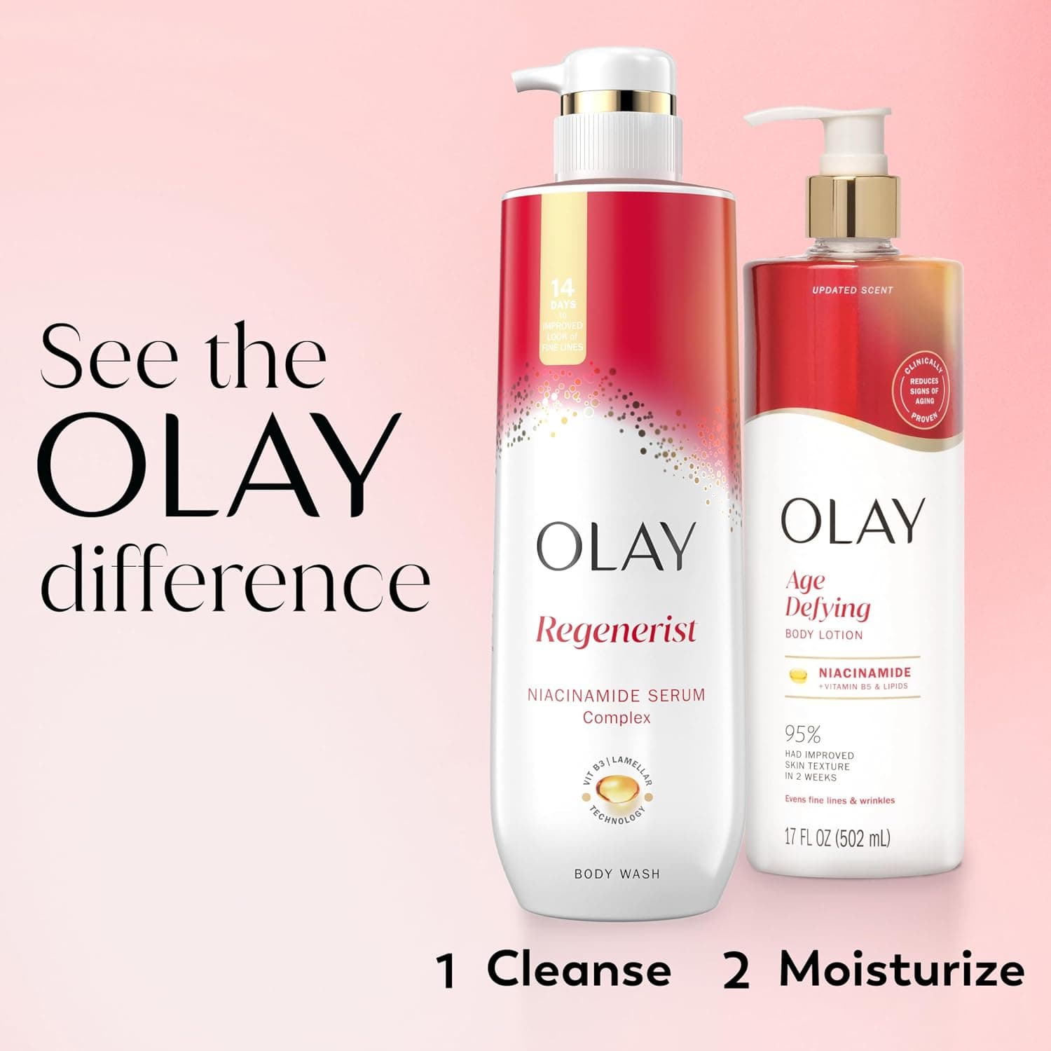 لوسیون بدن زنانه Olay با سرم AHA کاهش تیرگی پوست 17 fl oz لوسیون بدن زنانه Olay با سرم AHA کاهش تیرگی پوست 17 fl oz