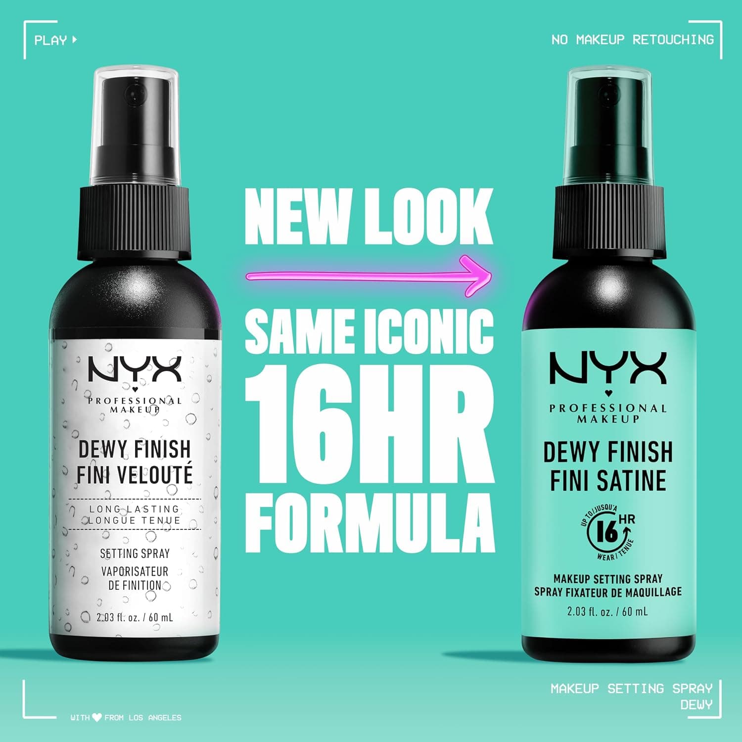 اسپری تثبیت آرایش NYX Professional Makeup فینیش درخشان ماندگاری ۱۶ ساعته ۶۰ml اسپری تثبیت آرایش NYX Professional Makeup فینیش درخشان ماندگاری ۱۶ ساعته ۶۰ml