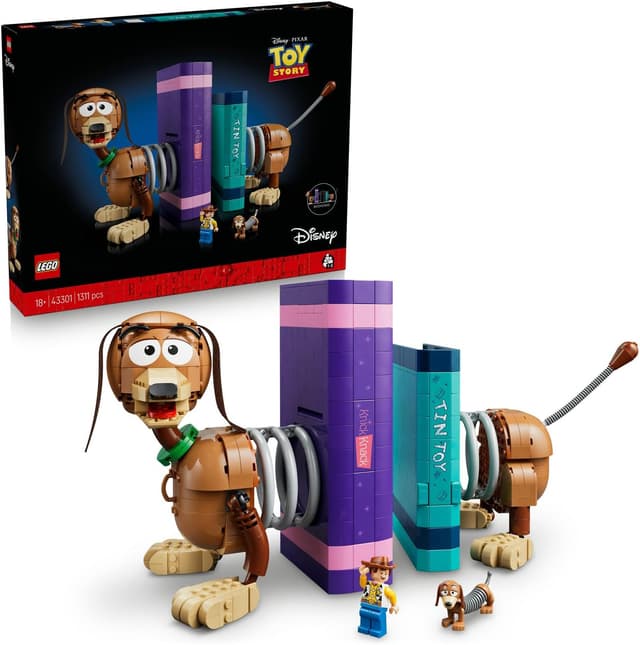 لگو 43301 Disney Pixar Toy Story پایه کتاب سگ Slinky لگو 43301 Disney Pixar Toy Story پایه کتاب سگ Slinky