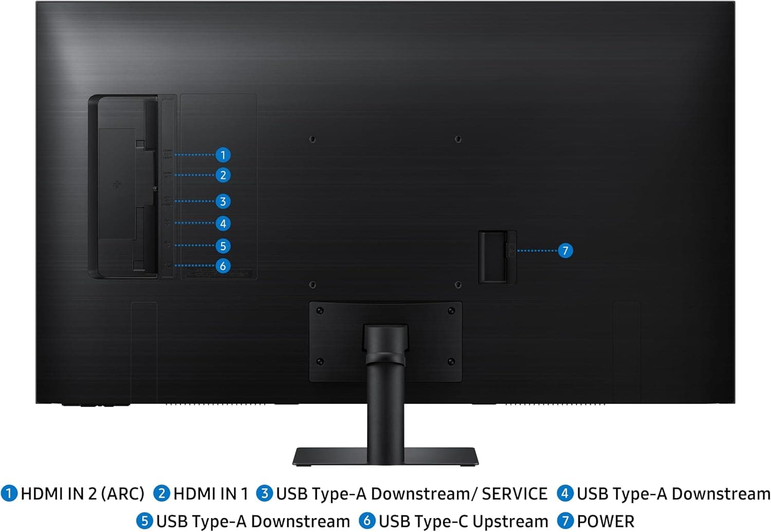 مانیتور هوشمند Samsung M7 M70F، 43" VA 4K 60 Hz 4 ms مدل LS43FM700UUXUF مانیتور هوشمند Samsung M7 M70F، 43" VA 4K 60 Hz 4 ms مدل LS43FM700UUXUF