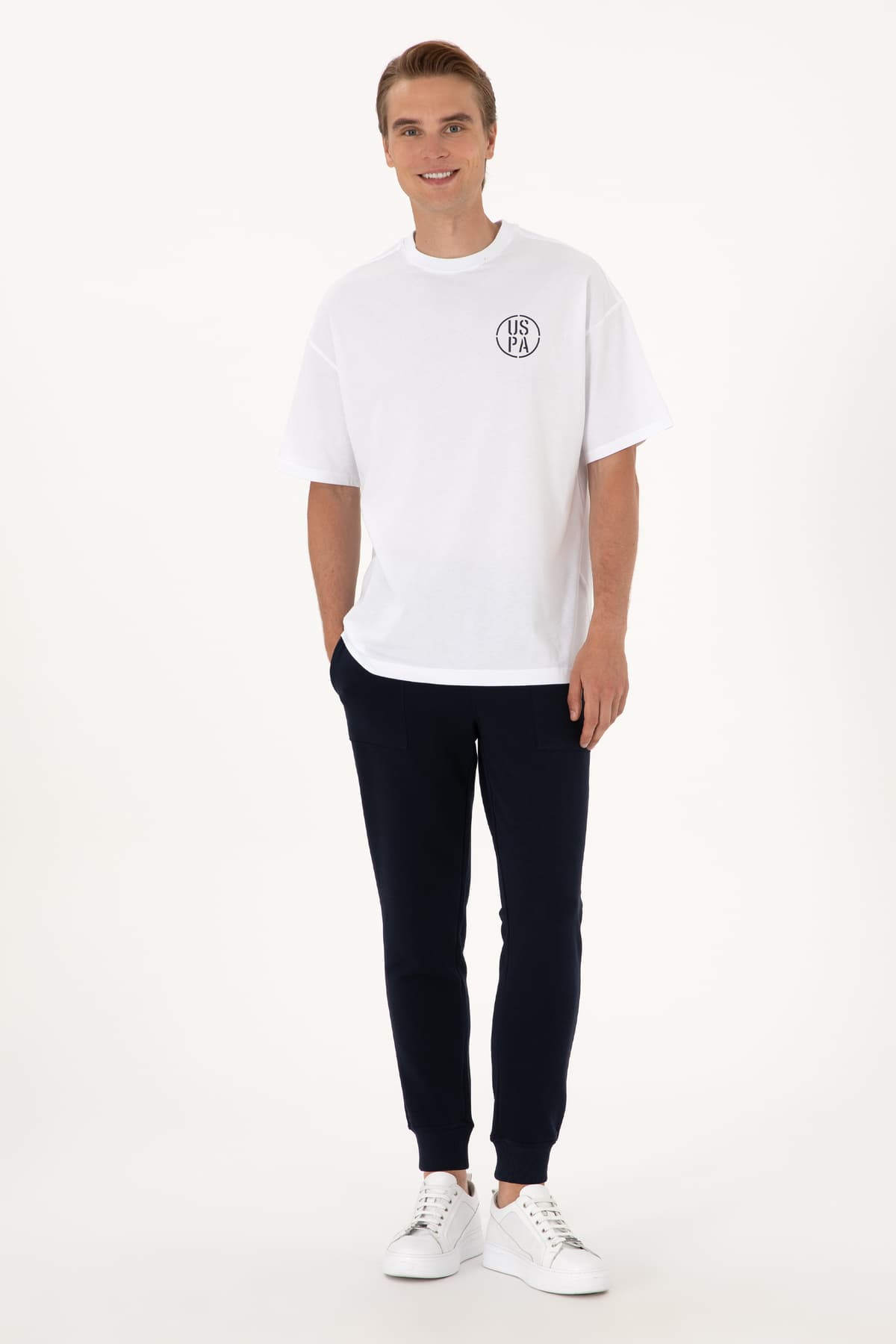شلوار اسلش مردانه U.S. Polo Assn. سرمهای مدل 50293464-VR033 شلوار اسلش مردانه U.S. Polo Assn. سرمهای مدل 50293464-VR033