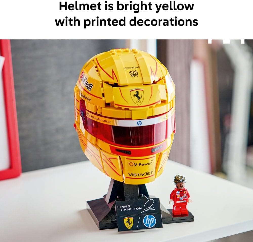 لگو Editions Scuderia Ferrari HP Lewis Hamilton کلاه ایمنی مدل 43022 لگو Editions Scuderia Ferrari HP Lewis Hamilton کلاه ایمنی مدل 43022
