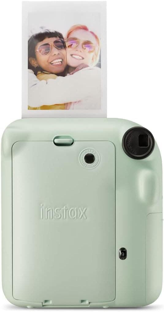 دوربین فوری instax Fujifilm سبز نعنایی با بسته فیلم 40 شاتی مدل Mini 12 دوربین فوری instax Fujifilm سبز نعنایی با بسته فیلم 40 شاتی مدل Mini 12