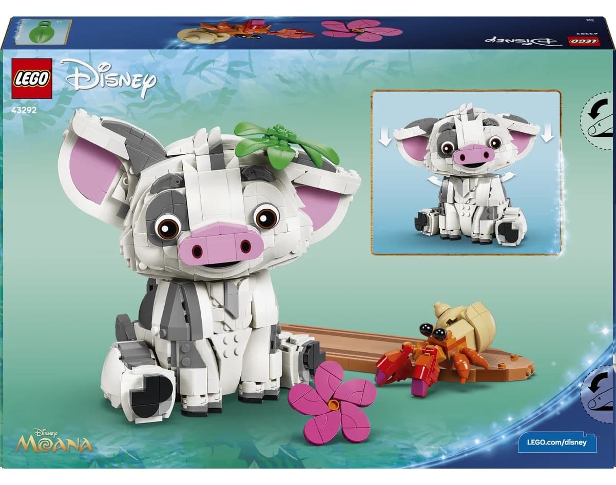 لگو Disney Moana Pua کودکان ۹ سال به بالا مدل 43292 با ۸۸۵ قطعه لگو Disney Moana Pua کودکان ۹ سال به بالا مدل 43292 با ۸۸۵ قطعه