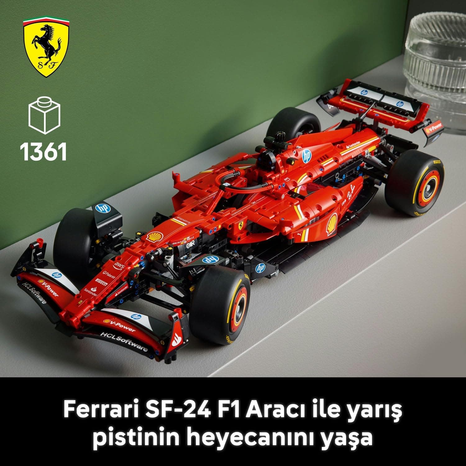 لگو Technic Ferrari SF ماشین فرمول ۱ –24 مدل 42207 لگو Technic Ferrari SF ماشین فرمول ۱ –24 مدل 42207