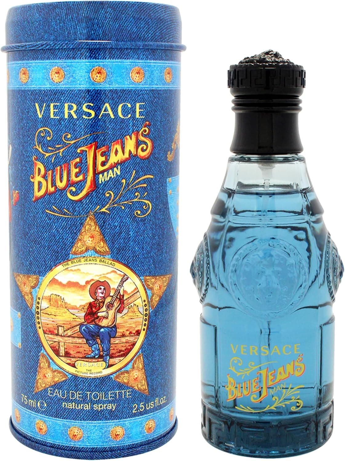 ادکلن مردانه Versace Versus Blue Jeans EDT 75 ml ادکلن مردانه Versace Versus Blue Jeans EDT 75 ml