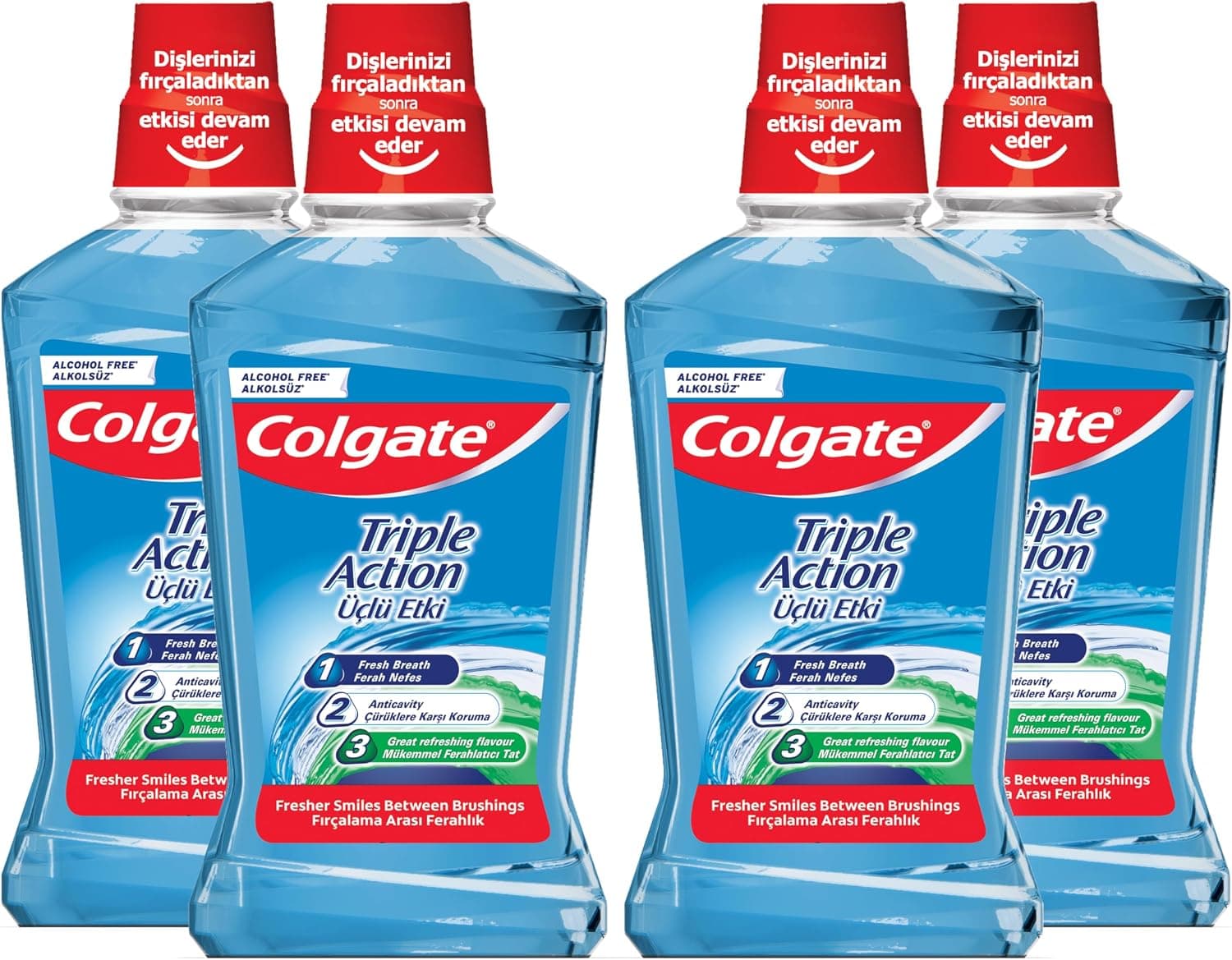 دهانشویه نعناع فلفلی Colgate Plax مدل 500 ml (Pack of 3) دهانشویه نعناع فلفلی Colgate Plax مدل 500 ml (Pack of 3)
