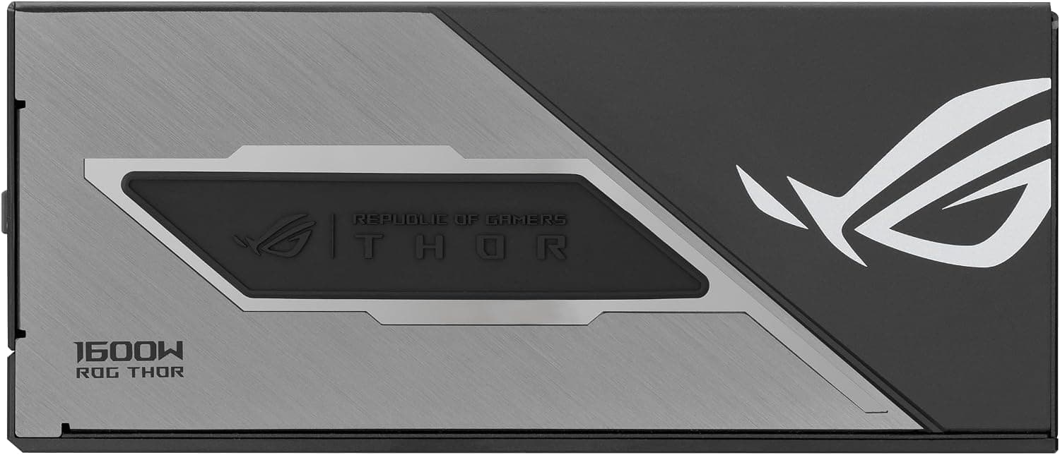 منبع تغذیه گیمینگ ASUS ROG Thor 1600W Titanium III EVO تمام ماژولار مشکی مدل 90YE00VB-B0NA00 منبع تغذیه گیمینگ ASUS ROG Thor 1600W Titanium III EVO تمام ماژولار مشکی مدل 90YE00VB-B0NA00