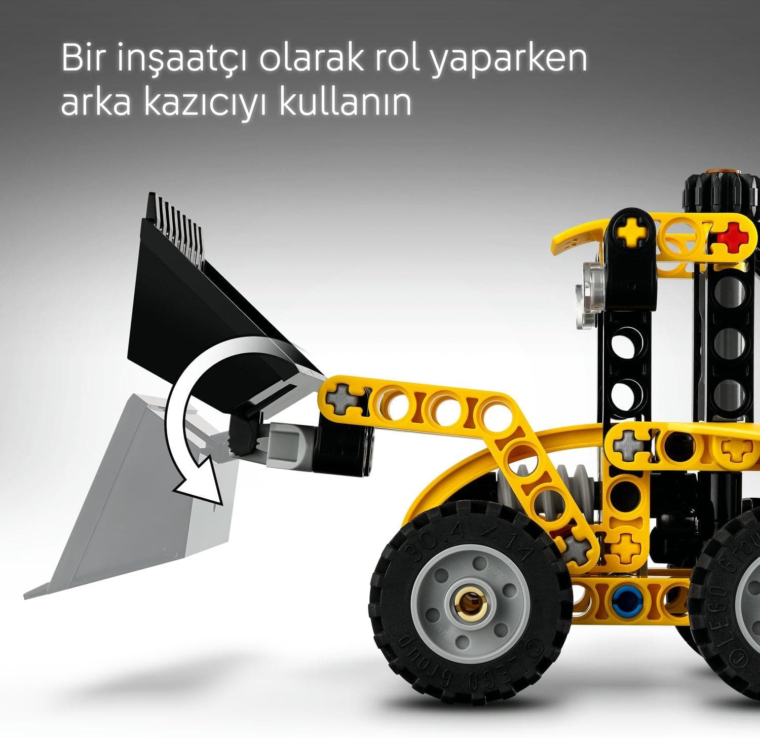 لگو Technic بیلمکانیکی و لودر مدل 42197 لگو Technic بیلمکانیکی و لودر مدل 42197