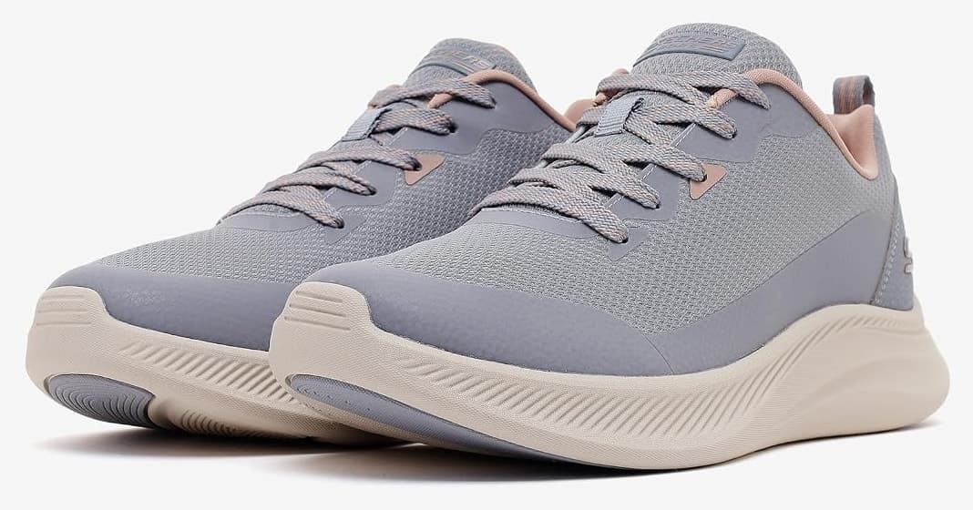 کفش پسرانه Skechers BOBS MODA FLEX خاکستری کفش پسرانه Skechers BOBS MODA FLEX خاکستری