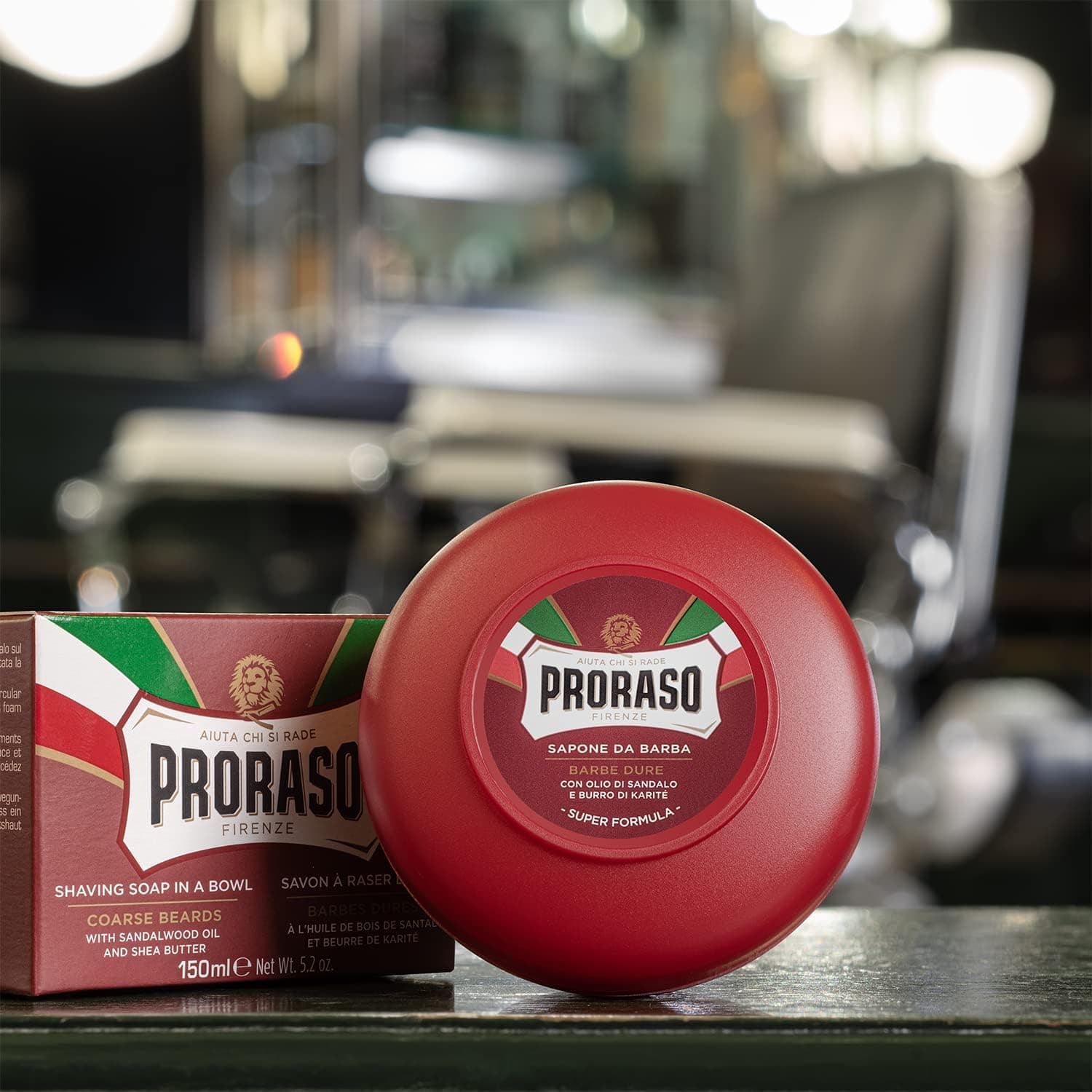 صابون اصلاح Proraso با عصاره چوب صندل و کره شی 150 Ml صابون اصلاح Proraso با عصاره چوب صندل و کره شی 150 Ml