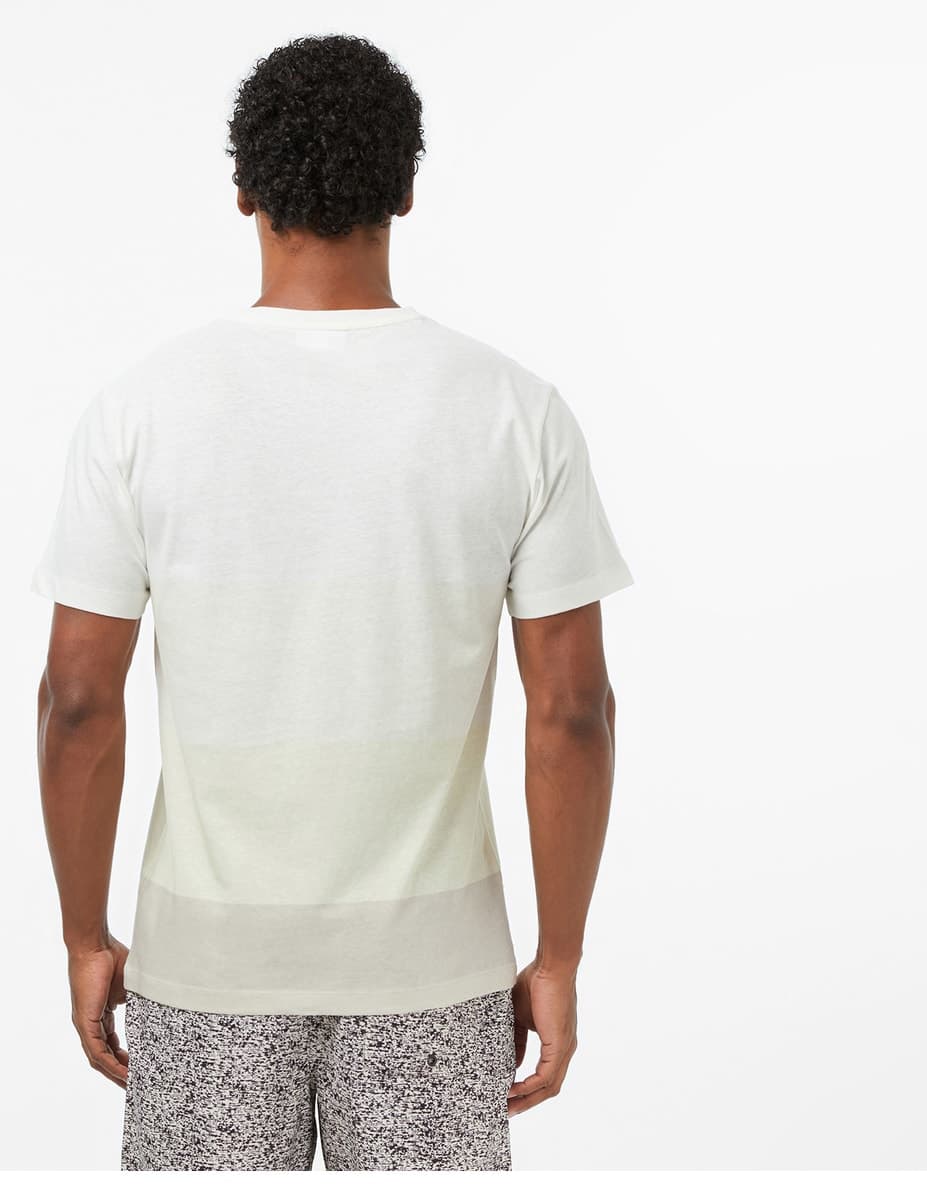 تیشرت مردانه Lacoste فیت معمولی یقه گرد بلوک رنگی بژ تیشرت مردانه Lacoste فیت معمولی یقه گرد بلوک رنگی بژ