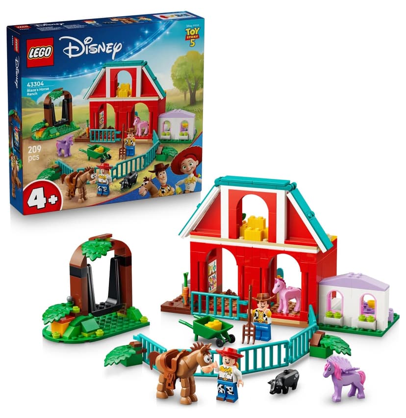 لگو Disney Pixar Toy Story 5 مدل 43304 Blaze در مزرعه 209P لگو Disney Pixar Toy Story 5 مدل 43304 Blaze در مزرعه 209P