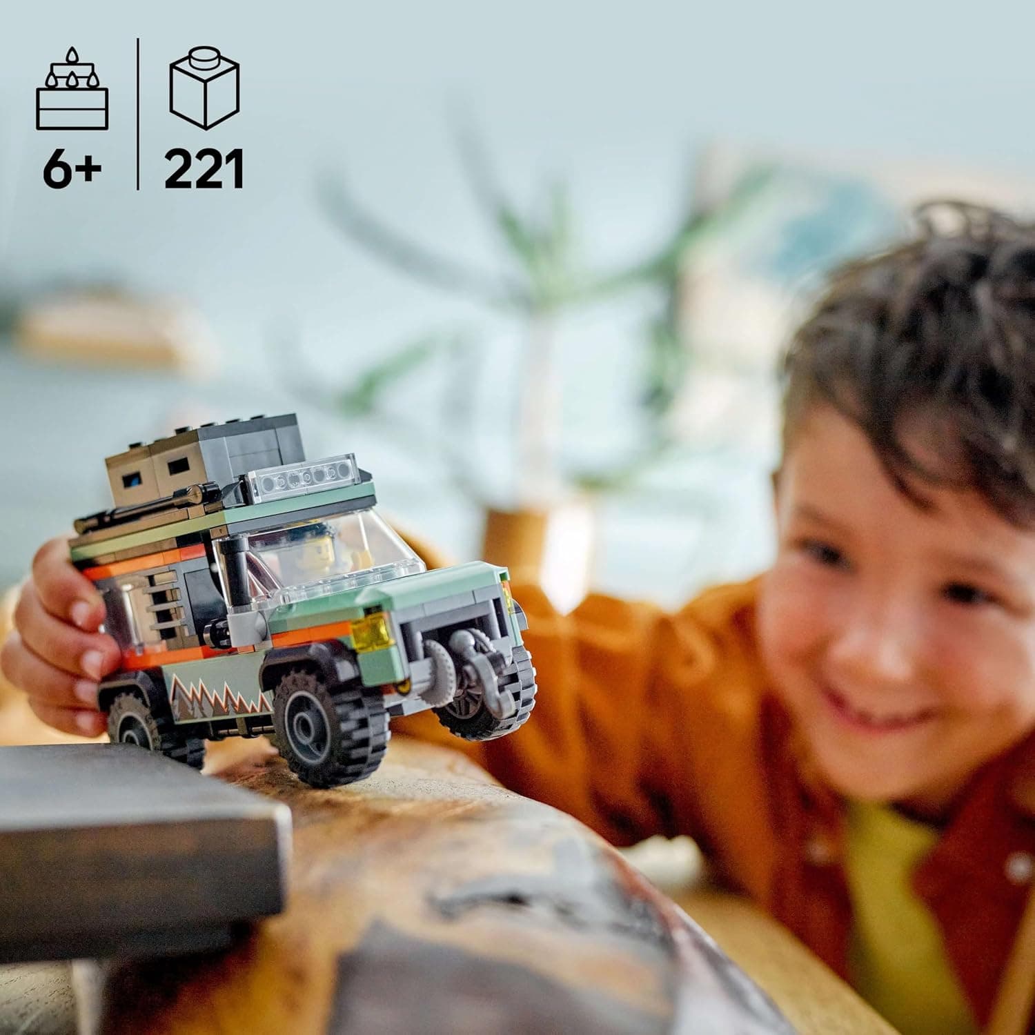 لگو City ماشین آفرود کوهستانی 4x4 مدل 60447 لگو City ماشین آفرود کوهستانی 4x4 مدل 60447