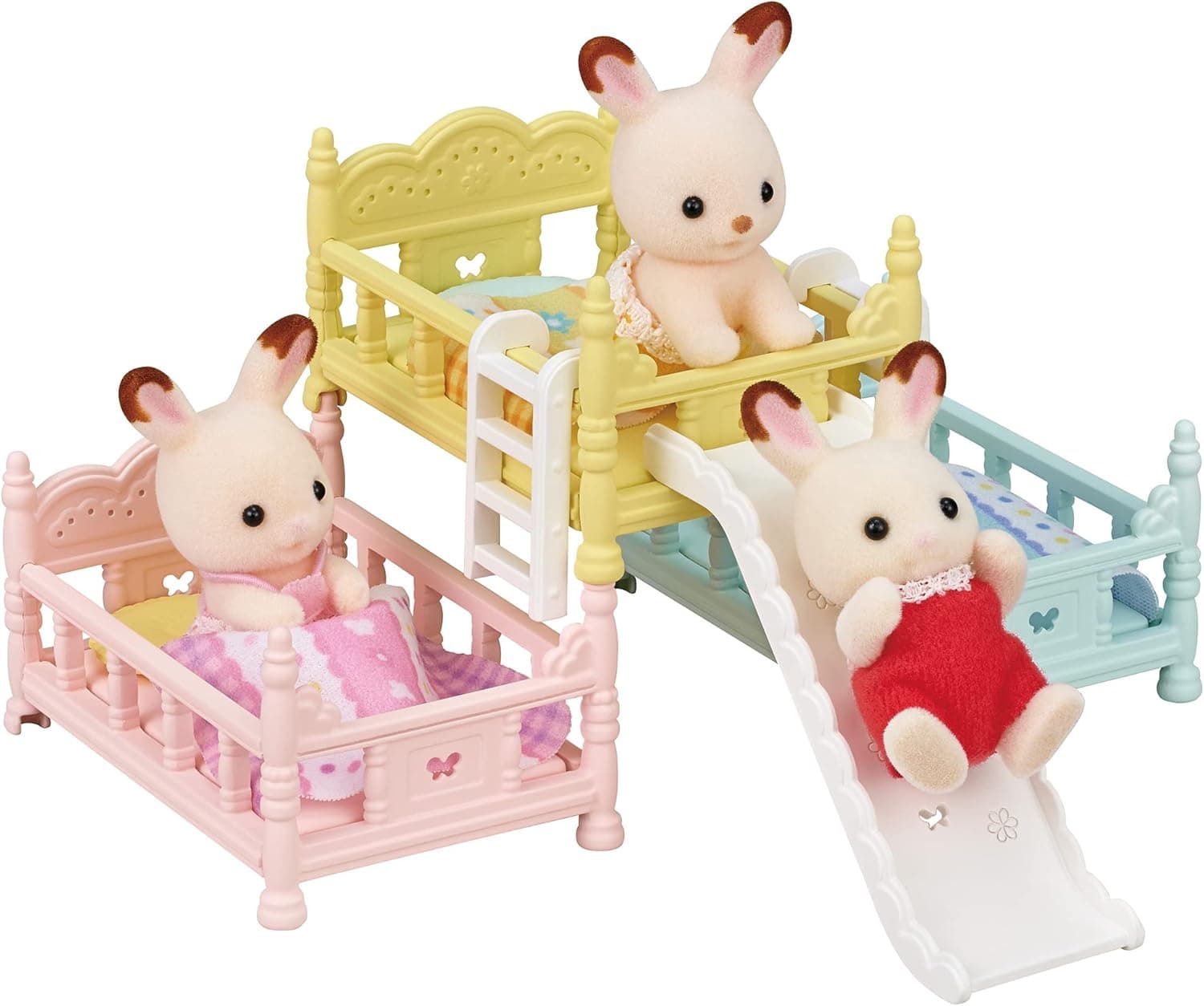 ست تختخواب سهطبقه عروسکی Sylvanian Families مدل 5741 ست تختخواب سهطبقه عروسکی Sylvanian Families مدل 5741