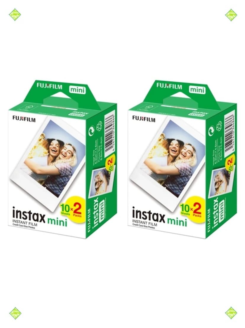 فیلم عکاسی فوری Fujifilm سازگار با Instax Mini 12 ست 2 تایی 40 پوز فیلم عکاسی فوری Fujifilm سازگار با Instax Mini 12 ست 2 تایی 40 پوز