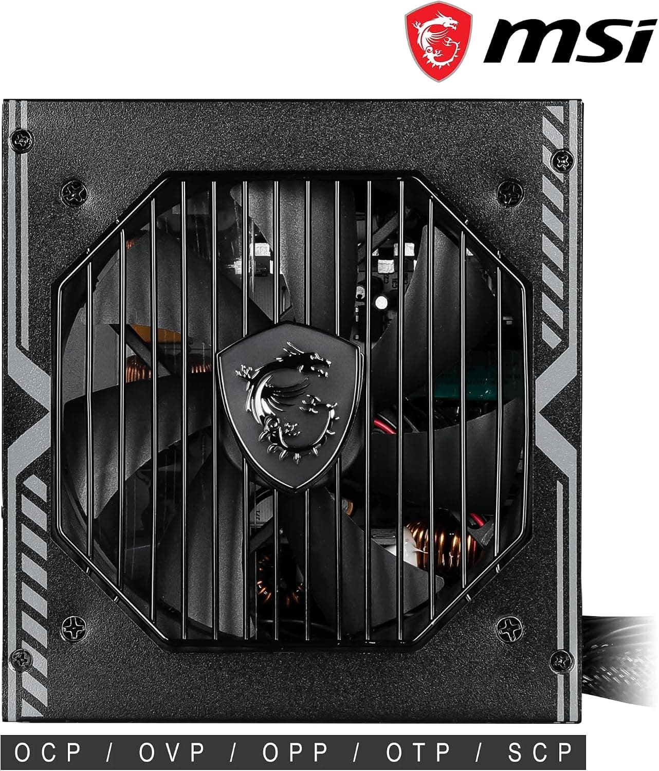 منبع تغذیه کامپیوتر MSI 550W 80 Plus Bronze با فن 120mm مدل MAG A550BNL منبع تغذیه کامپیوتر MSI 550W 80 Plus Bronze با فن 120mm مدل MAG A550BNL