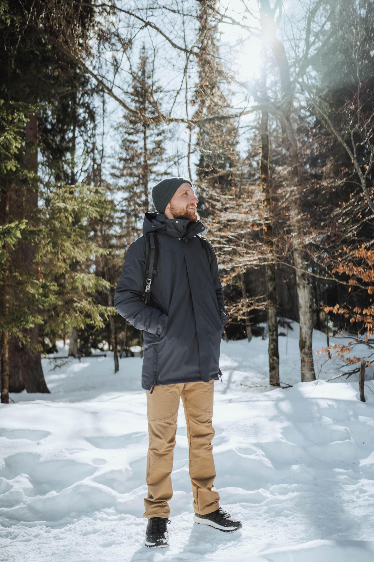 بوت برفی مردانه Decathlon Quechua ضد آب مدل Sh100 X-warm بوت برفی مردانه Decathlon Quechua ضد آب مدل Sh100 X-warm