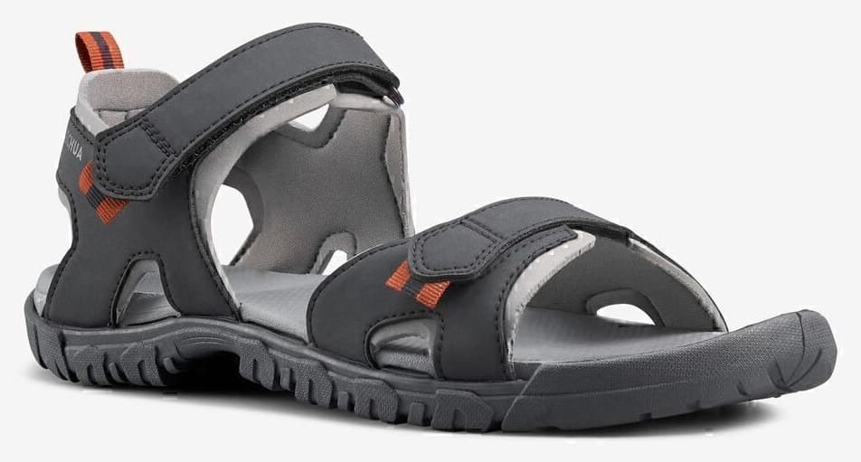 صندل مردانه Decathlon اوتدور خاکستری/نارنجی مدل NH100 صندل مردانه Decathlon اوتدور خاکستری/نارنجی مدل NH100