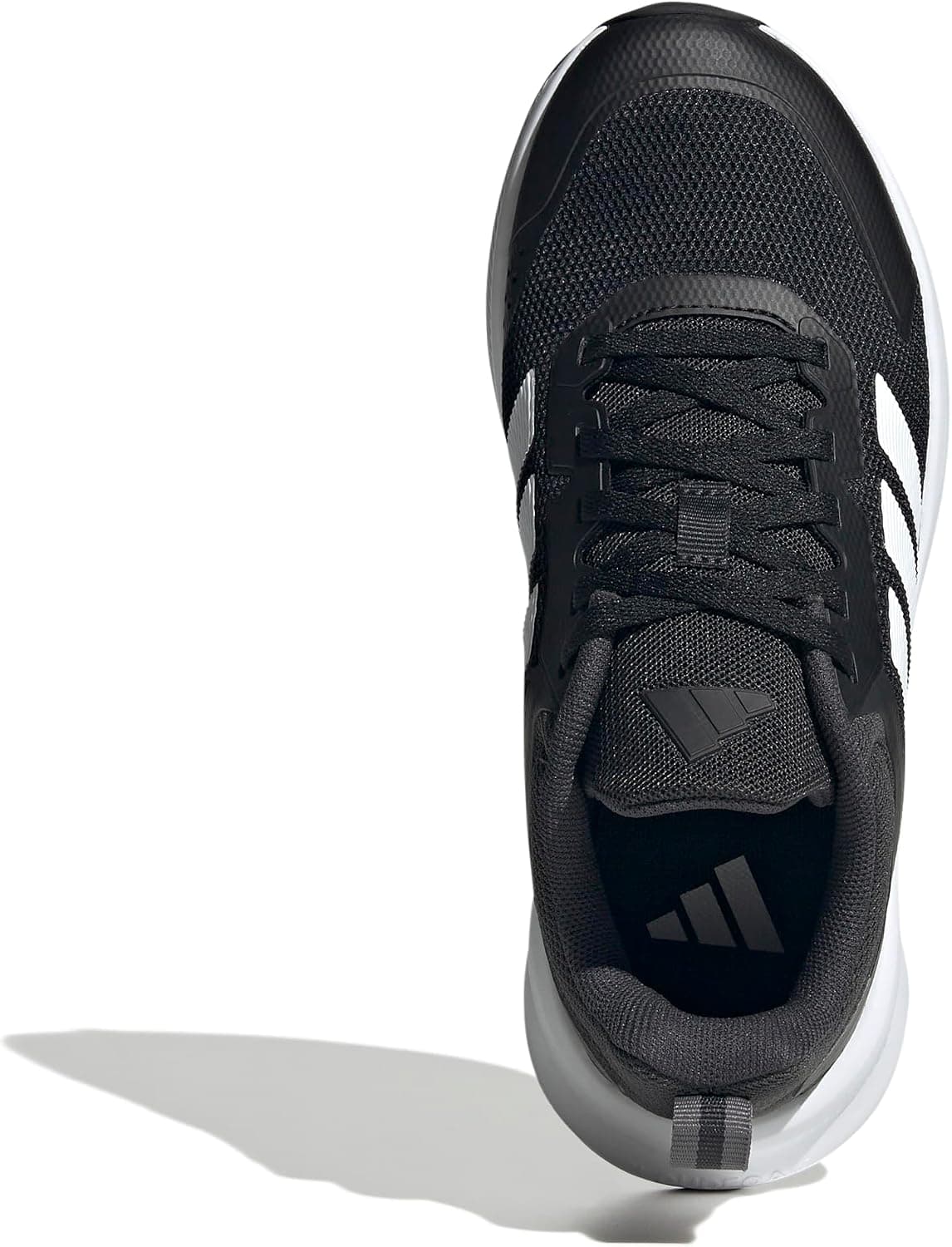 کفش بچگانه یونیسکس adidas مدل FortaRun 4.0 J با زیره کوتاه، مشکی/سفید/ذغالی، 37 1/3 کفش بچگانه یونیسکس adidas مدل FortaRun 4.0 J با زیره کوتاه، مشکی/سفید/ذغالی، 37 1/3