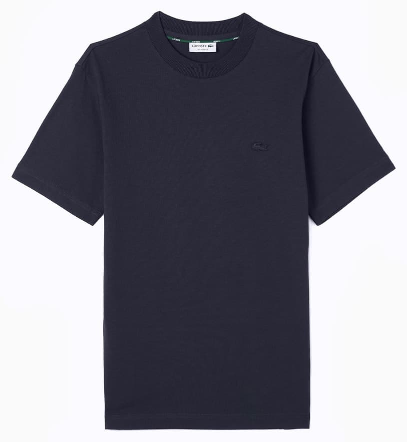 تیشرت مردانه Lacoste فیت ریلکس یقه گرد لاجوردی تیشرت مردانه Lacoste فیت ریلکس یقه گرد لاجوردی
