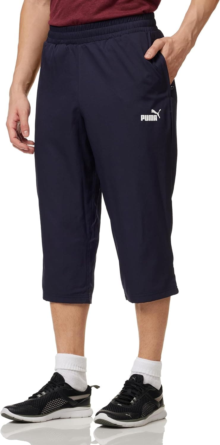 شلوار مردانه PUMA ACTIVE WOVEN سهربع سرمهای شلوار مردانه PUMA ACTIVE WOVEN سهربع سرمهای