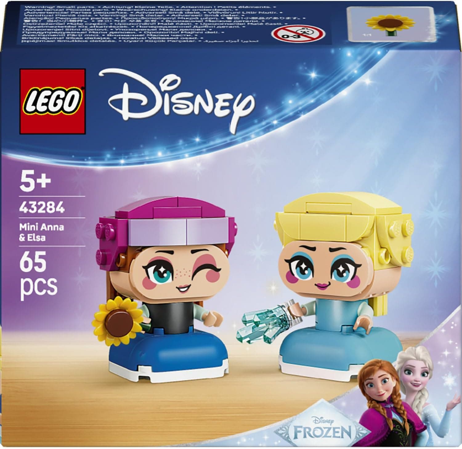 لگو Disney Princess سرزمین یخزده مینی آنا و السا مدل 43284 لگو Disney Princess سرزمین یخزده مینی آنا و السا مدل 43284