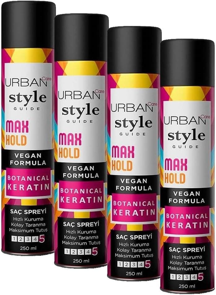 اسپری مو Urban Care Style Guide Max Hold با نگهدارندگی حداکثری وگان 250 ml اسپری مو Urban Care Style Guide Max Hold با نگهدارندگی حداکثری وگان 250 ml