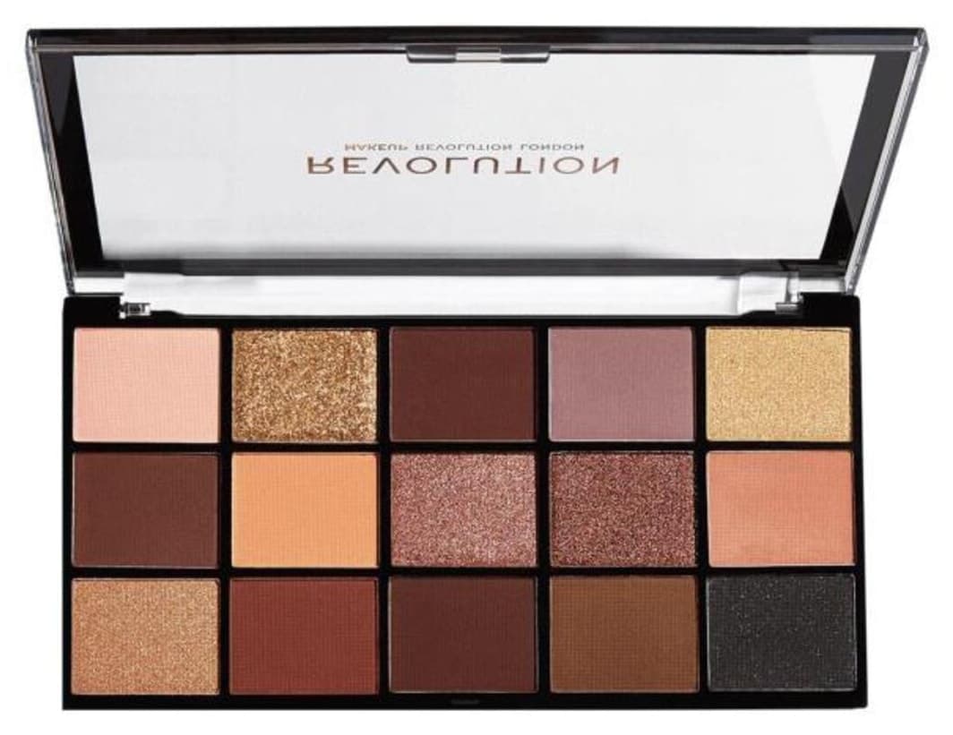 پالت سایه چشم Revolution Reloaded Velvet Rose 15'Li پالت سایه چشم Revolution Reloaded Velvet Rose 15'Li