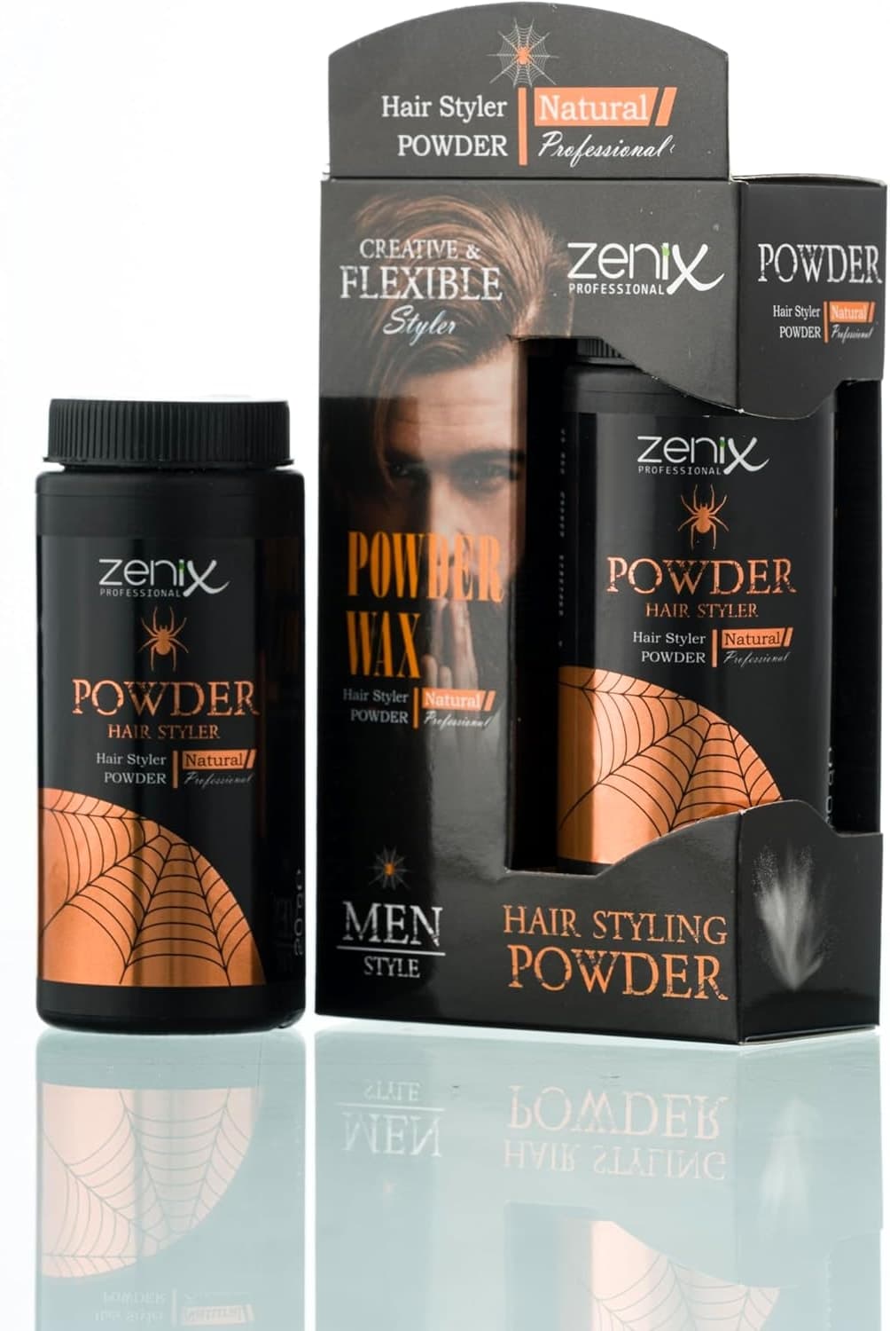 پودر حالتدهنده مو مردانه Zenix طبیعی 20 gr پودر حالتدهنده مو مردانه Zenix طبیعی 20 gr