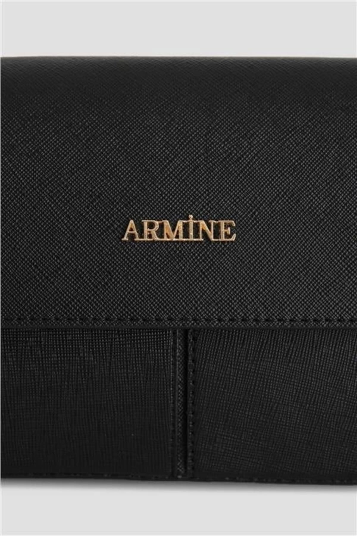 کیف زنانه Armine مشکی مدل 24yd7347 کیف زنانه Armine مشکی مدل 24yd7347