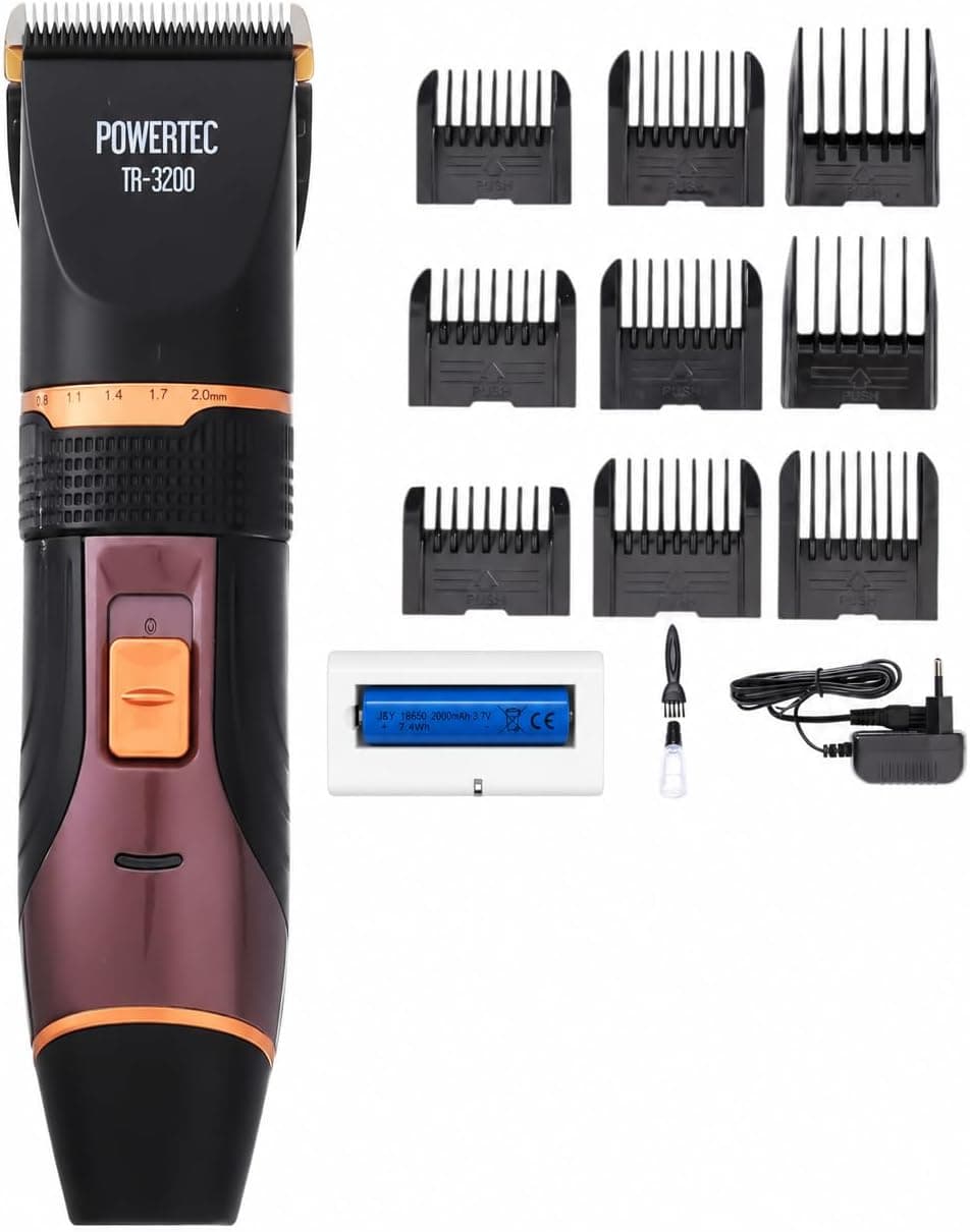 ریشتراش مردانه Powertec مدل Tr-3200 کد 6935016800808 ریشتراش مردانه Powertec مدل Tr-3200 کد 6935016800808