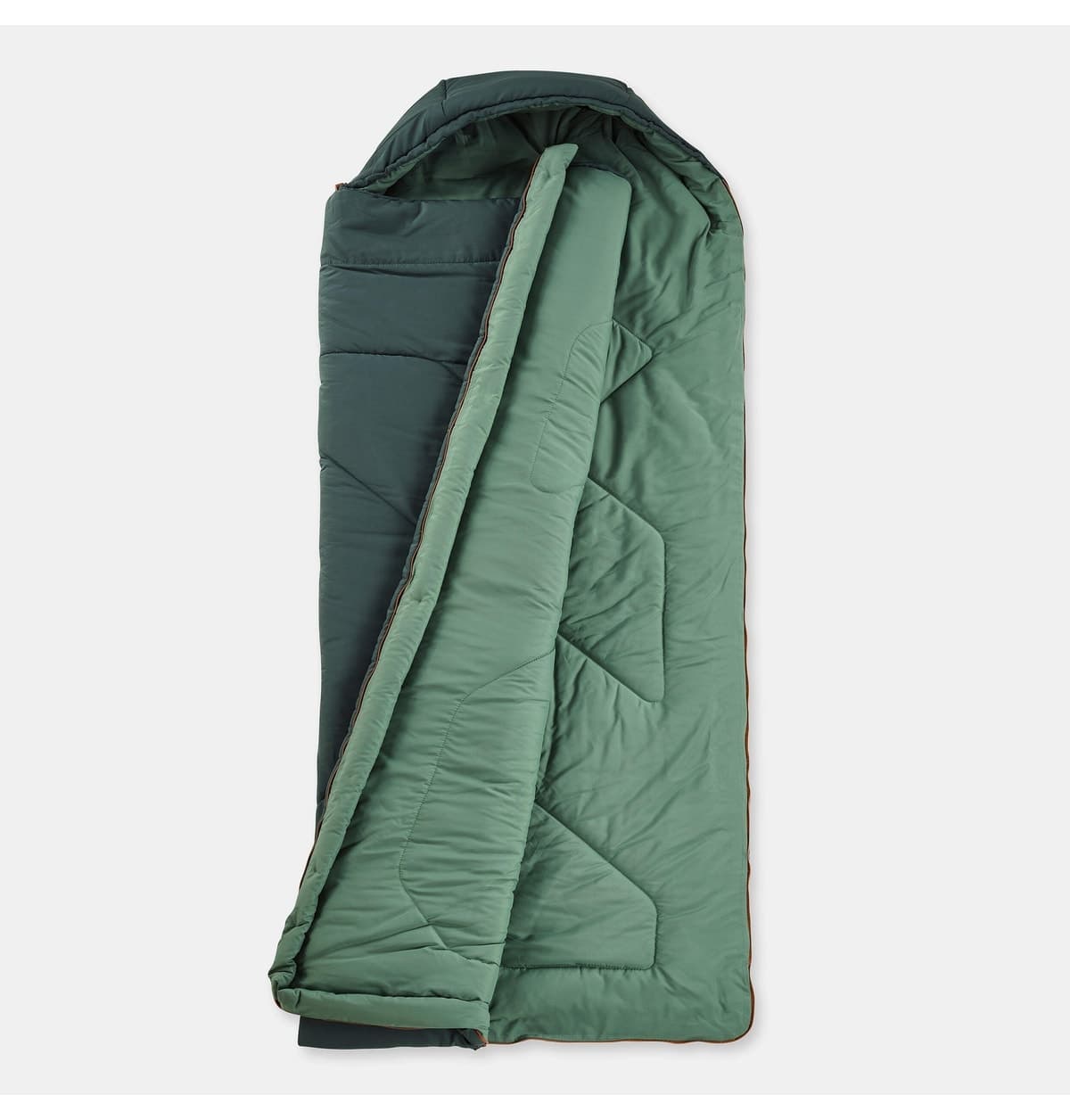 کیسه خواب کمپینگ Decathlon Quechua دمای راحتی 0°C خاکی مدل Arpenaz کیسه خواب کمپینگ Decathlon Quechua دمای راحتی 0°C خاکی مدل Arpenaz