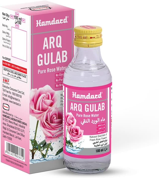 گلاب Hamdard خالص 100% 100ml گلاب Hamdard خالص 100% 100ml