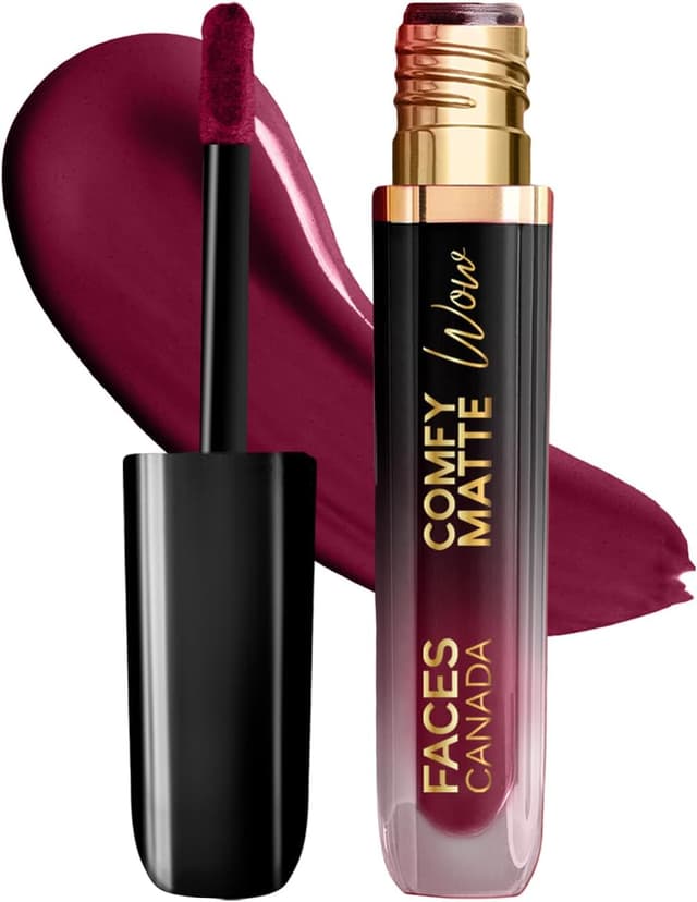 رژ لب مایع مات FACESCANADA رنگ Plum Passion 04، 3.8ml رژ لب مایع مات FACESCANADA رنگ Plum Passion 04، 3.8ml