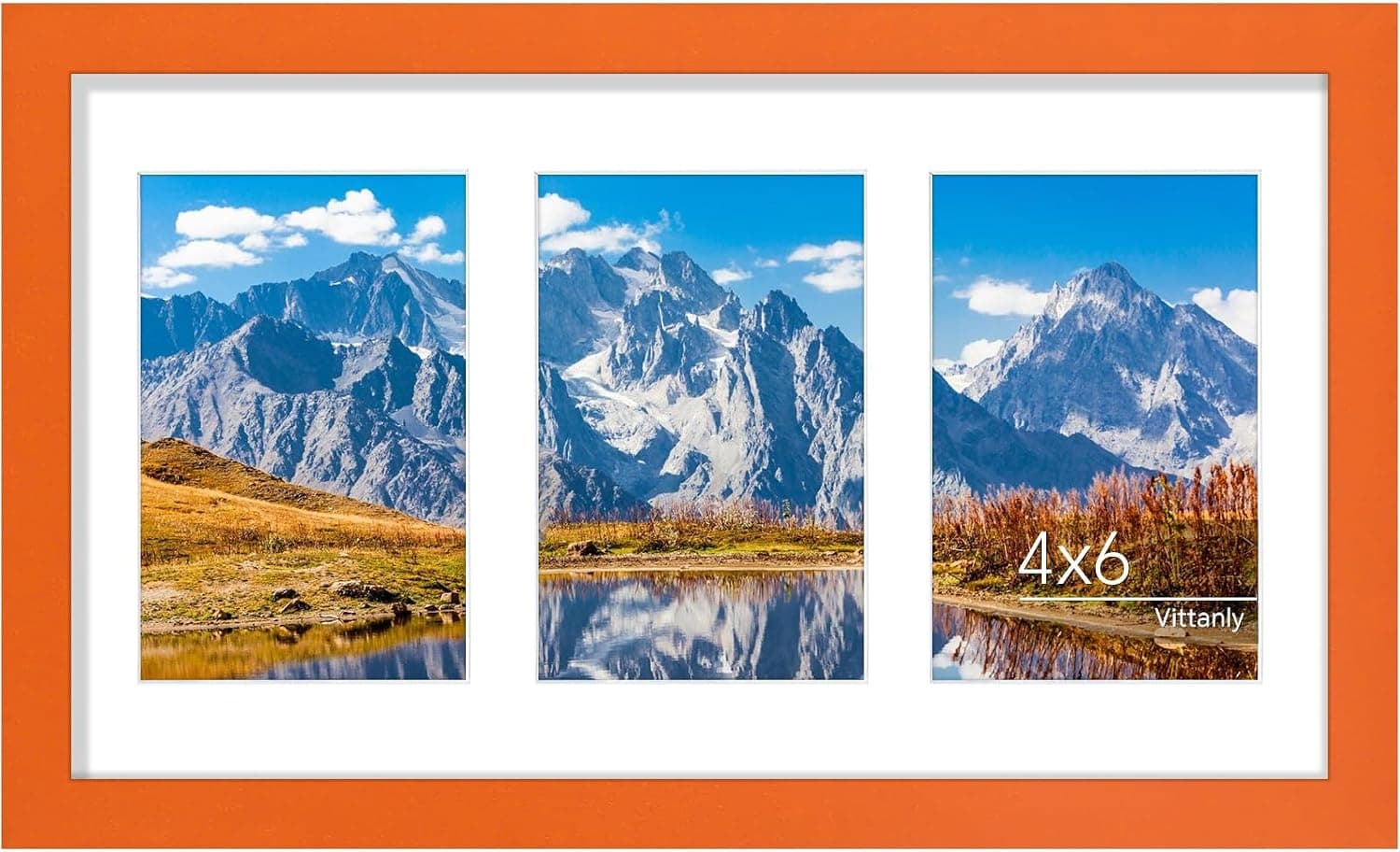 قاب عکس کلاژ Vittanly سایز 8x10 دیواری و رومیزی طبیعی روشن قاب عکس کلاژ Vittanly سایز 8x10 دیواری و رومیزی طبیعی روشن