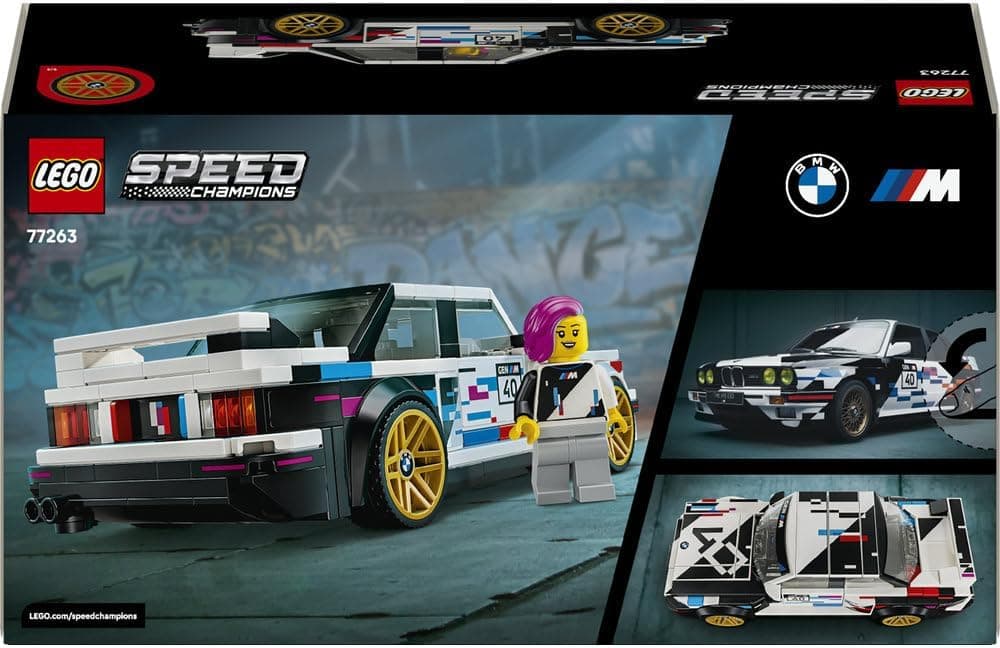 لگو Speed Champions مدل BMW M3 (E30) 77263 لگو Speed Champions مدل BMW M3 (E30) 77263