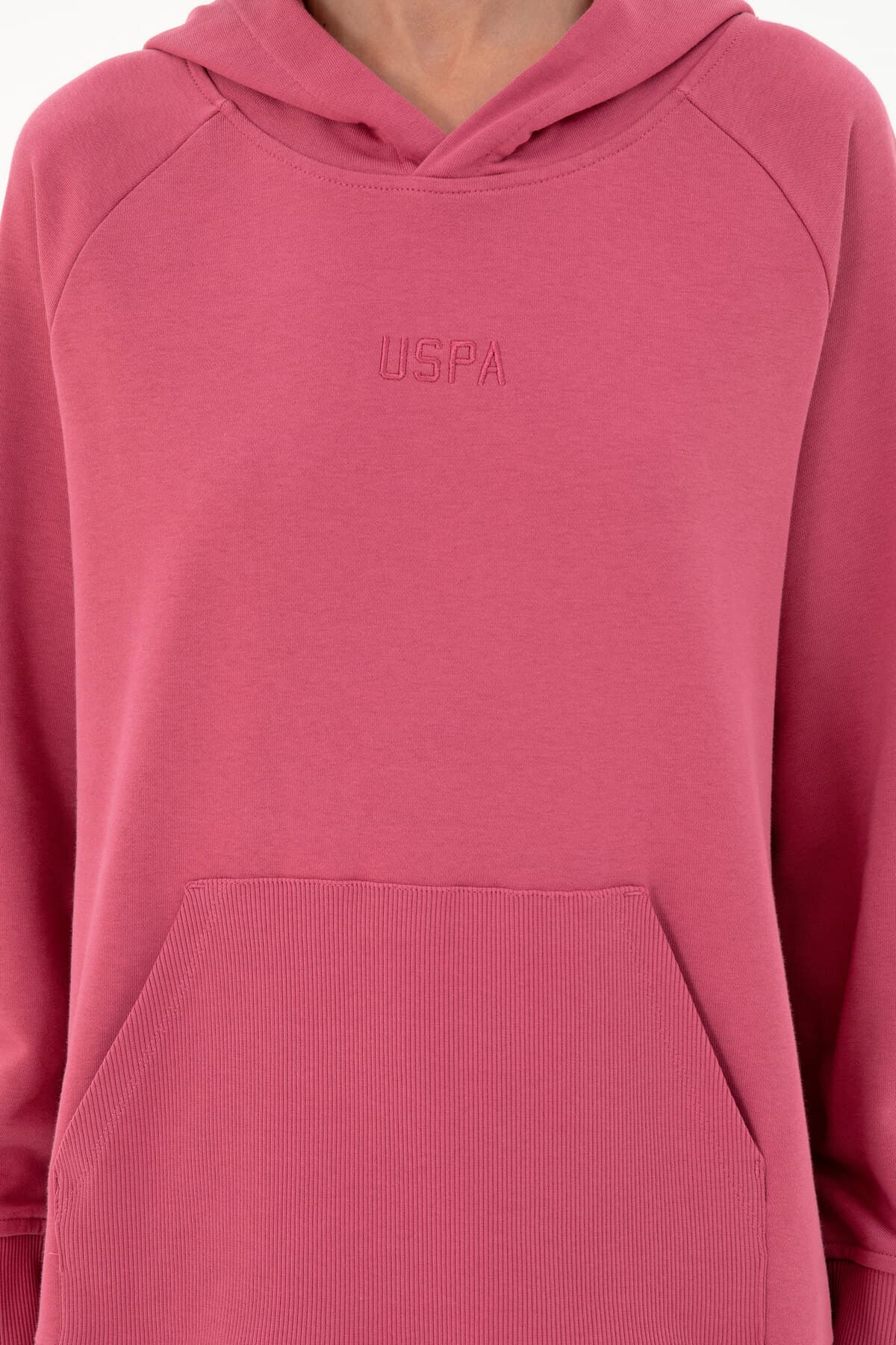 سویشرت زنانه کلاهدار صورتی U.S. Polo Assn. مدل 50296944-VR167 سویشرت زنانه کلاهدار صورتی U.S. Polo Assn. مدل 50296944-VR167