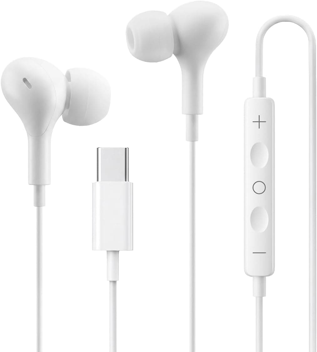 هندزفری سیمی T Tersely با اتصال USB C، میکروفون و کنترل درونخطی هندزفری سیمی T Tersely با اتصال USB C، میکروفون و کنترل درونخطی