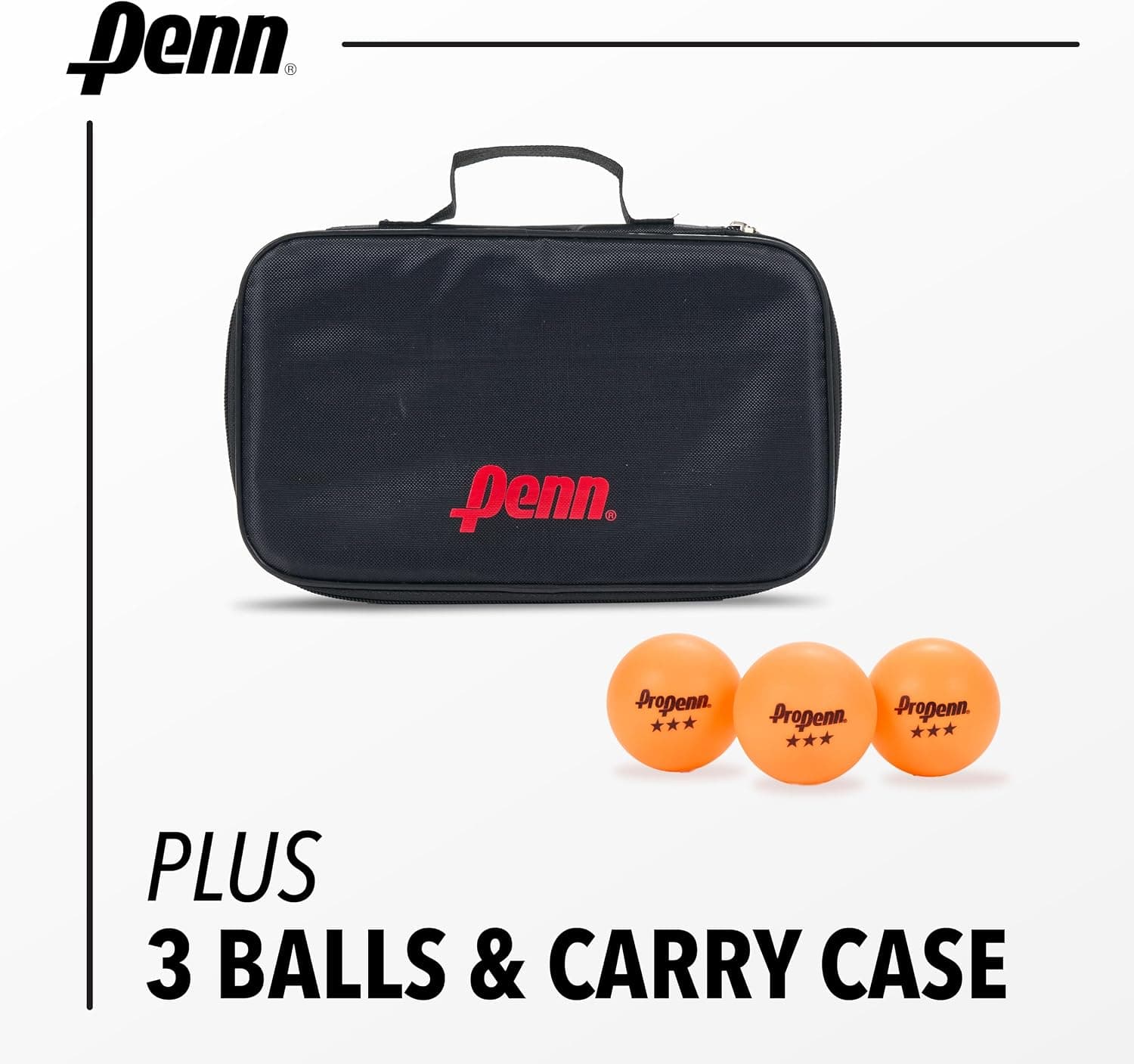 راکت پینگپنگ EastPoint Sports مدل Penn 5.0، تکی یا کیت ۲ یا ۴ نفره با توپ و کیف نگهداری راکت پینگپنگ EastPoint Sports مدل Penn 5.0، تکی یا کیت ۲ یا ۴ نفره با توپ و کیف نگهداری